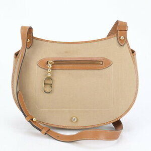 Christian Dior leather Crossbody Bag Brown